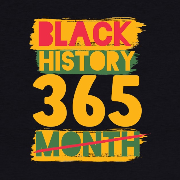 Black History Month 24/7/365 african american by hs studio